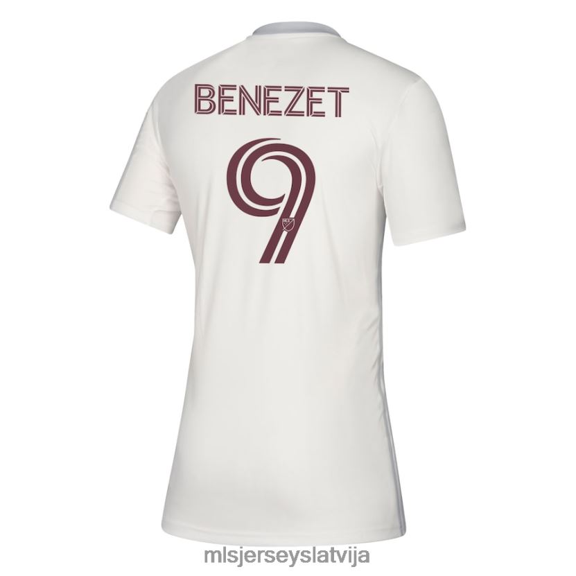 MLS Jerseys kolorādo krāces nikolas benezets adidas balts 2020. gada sekundārais krekls bērni krekls T02Z0R1354