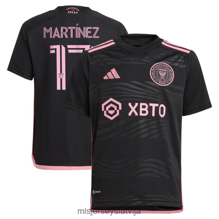 MLS Jerseys inter Miami cf Josef Martinez Adidas black 2023 la noche replica player krekls bērni krekls T02Z0R295