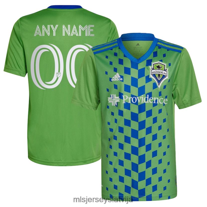 MLS Jerseys seattle sounders fc adidas green 2023. gada mantotā zaļā krekla kopija bērni krekls T02Z0R1134
