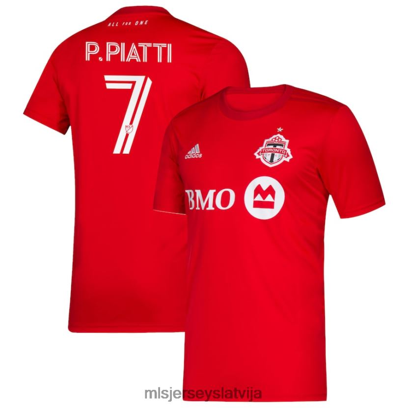 MLS Jerseys toronto fc pablo piatti adidas sarkans 2020. gada primārās kopijas krekls bērni krekls T02Z0R1273
