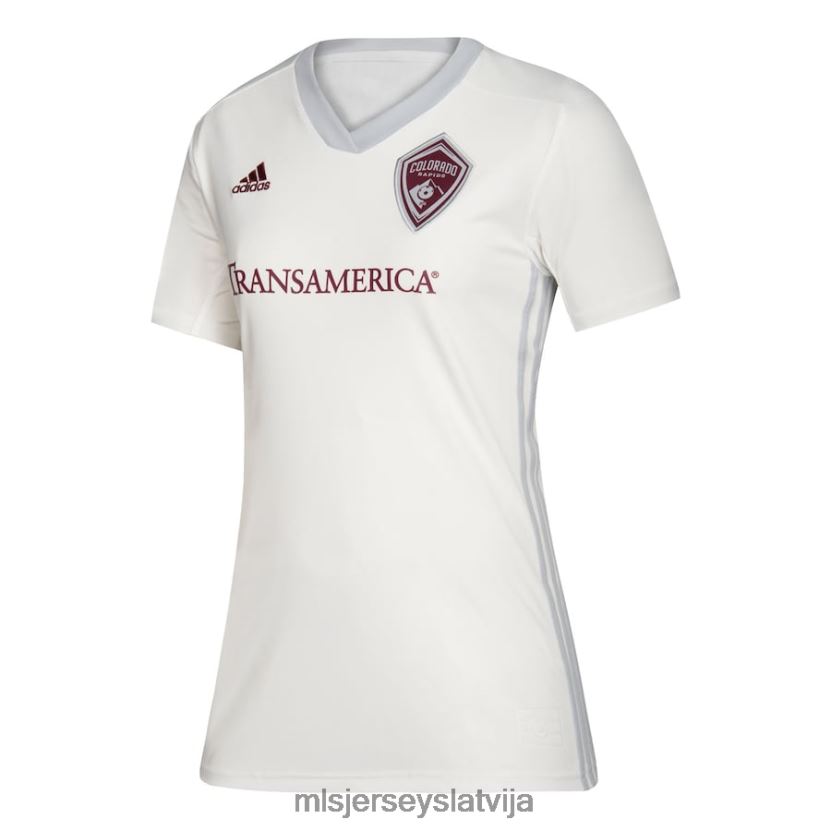MLS Jerseys kolorādo rapids jack cena adidas balts 2020. gada sekundārais krekls sievietes krekls T02Z0R1256
