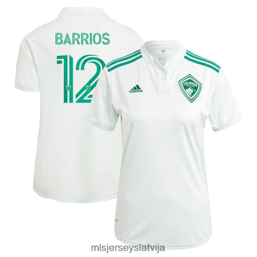 MLS Jerseys kolorādo krāces Maikls Barrioss Adidas Green 2021. gada 5. klases replikas spēlētāja krekls sievietes krekls T02Z0R1259