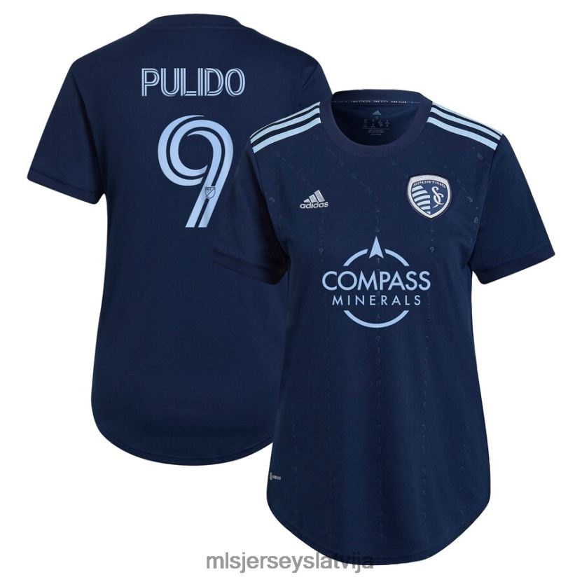 MLS Jerseys sporta kanzas pilsēta alan pulido adidas blue 2023 State line 3.0 replikas atskaņotāja krekls sievietes krekls T02Z0R853