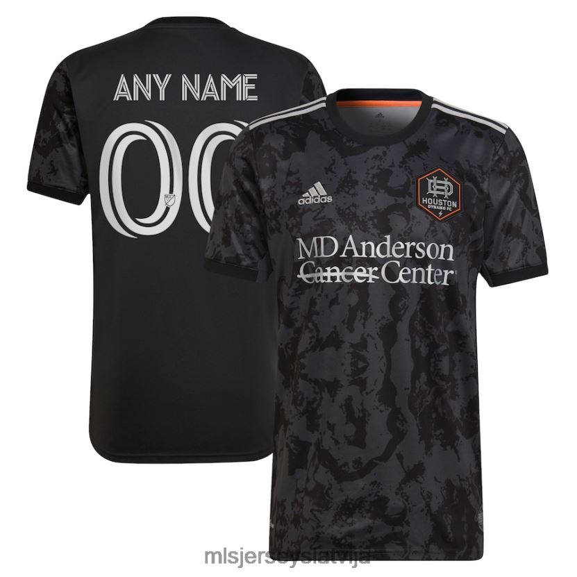 MLS Jerseys houston dynamo fc adidas black 2022 the bayou city jersey replica custom jersey vīriešiem krekls T02Z0R952