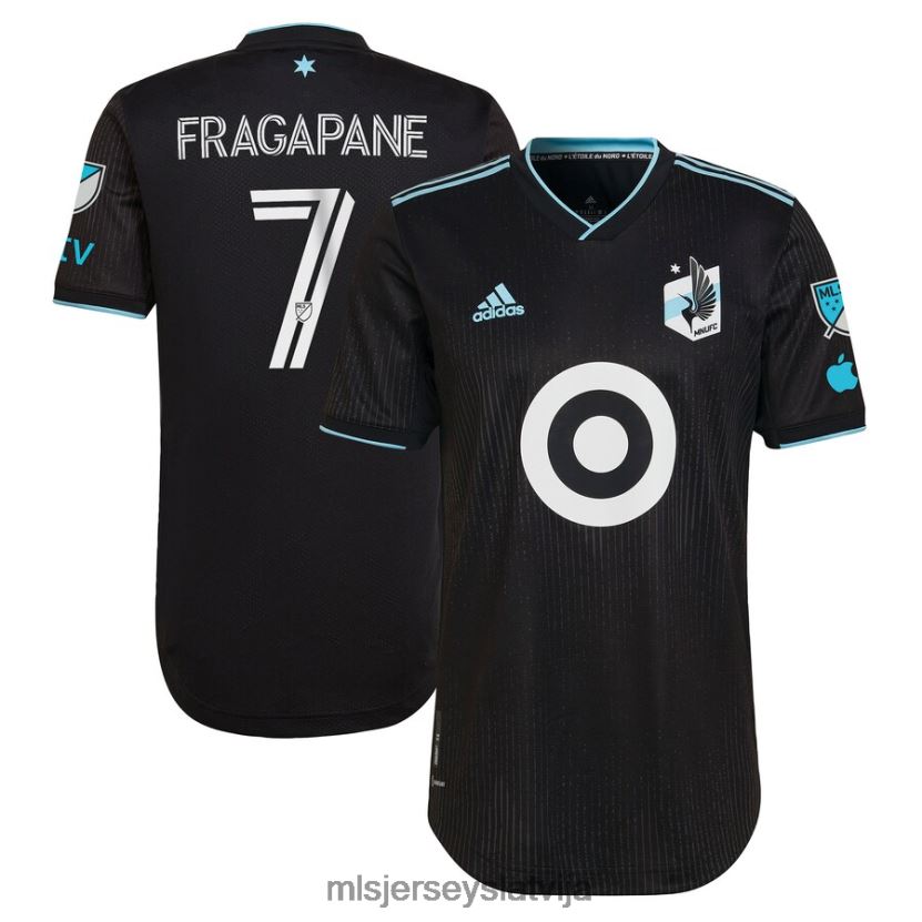 MLS Jerseys minesota united fc franco fragapane adidas black 2023 minnesota night kit autentisks džersijs vīriešiem krekls T02Z0R852